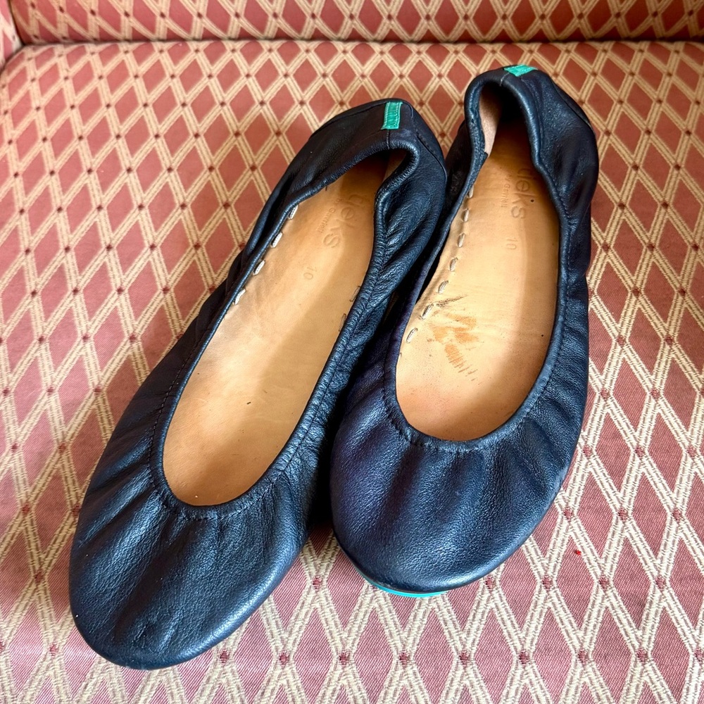 Tieks Black Ballet Flats